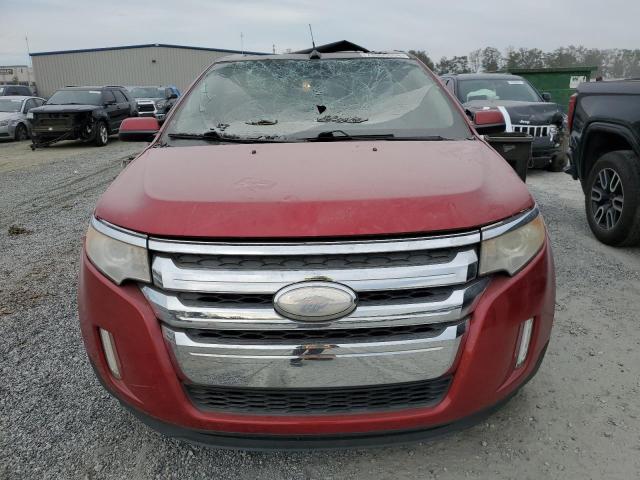 2FMDK3KC4BBB13130 - 2011 FORD EDGE LIMITED BURGUNDY photo 5