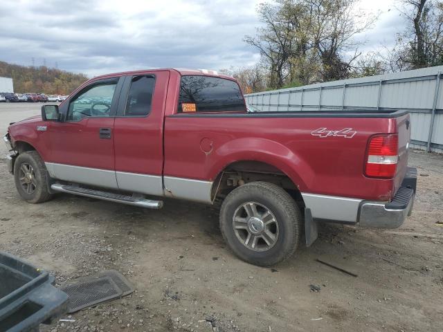 1FTPX14V27NA01654 - 2007 FORD F150 BURGUNDY photo 2