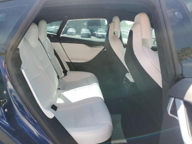 5YJSA1E13HF215947 - 2017 TESLA MODEL S 蓝色 照片 10