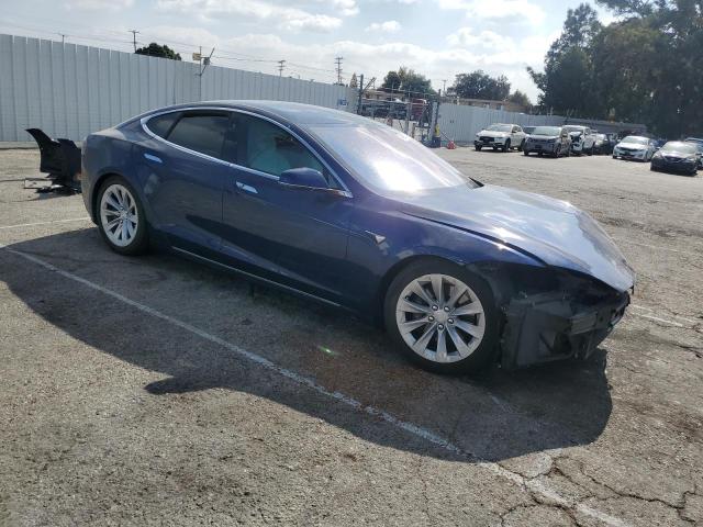 5YJSA1E13HF215947 - 2017 TESLA MODEL S 蓝色 照片 4