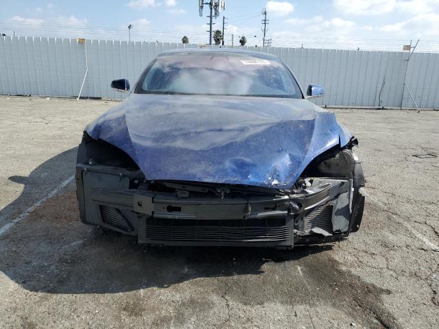 5YJSA1E13HF215947 - 2017 TESLA MODEL S 蓝色 照片 5