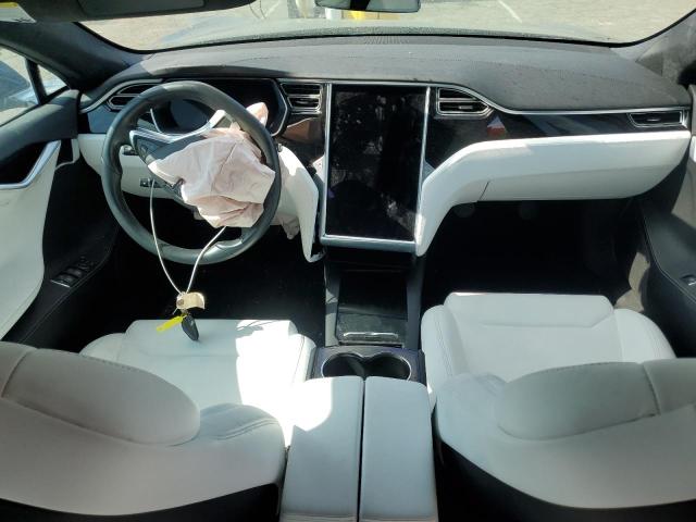 5YJSA1E13HF215947 - 2017 TESLA MODEL S 蓝色 照片 8