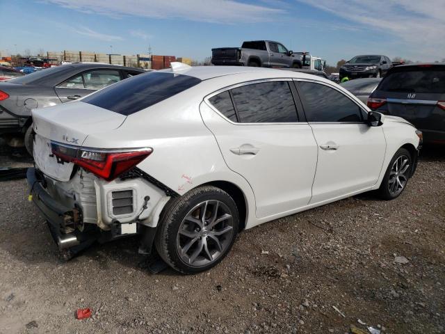 19UDE2F72KA008019 - 2019 ACURA ILX PREMIUM WHITE photo 3