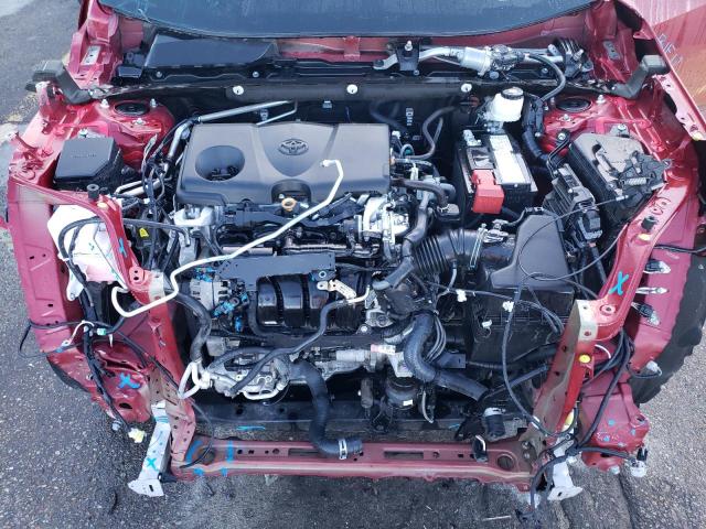 2T3H1RFV6MW154916 - 2021 TOYOTA RAV4 LE RED photo 11