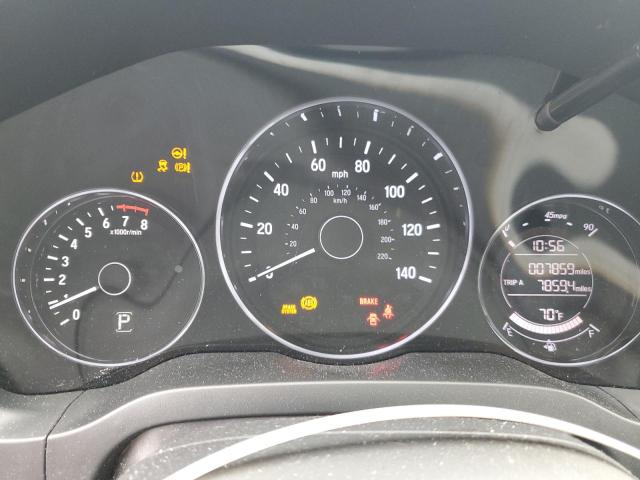 3CZRU5H37KM722177 - 2019 HONDA HR-V LX SILVER photo 9