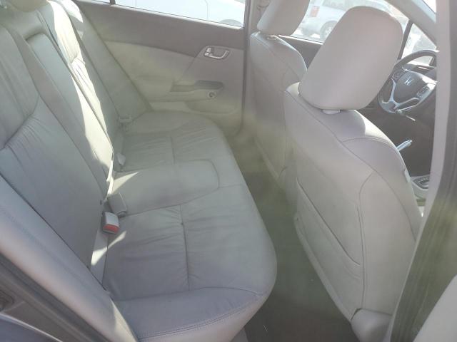 19XFB2F98CE068483 - 2012 HONDA CIVIC EXL ნაცრისფერი ფოტო 10