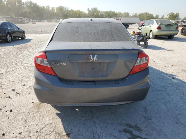 19XFB2F98CE068483 - 2012 HONDA CIVIC EXL ნაცრისფერი ფოტო 6