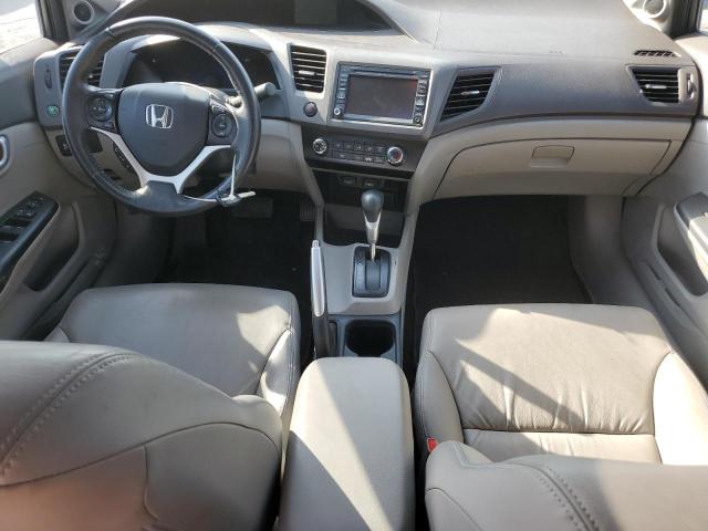 19XFB2F98CE068483 - 2012 HONDA CIVIC EXL ნაცრისფერი ფოტო 8
