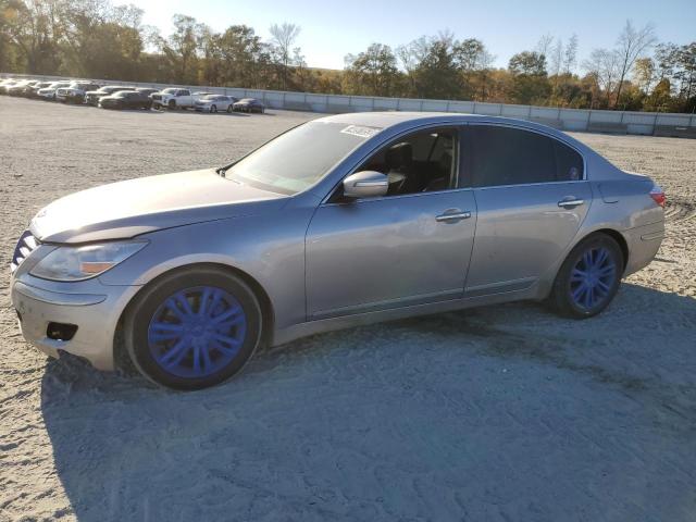 KMHGC4DF8BU116050 - 2011 HYUNDAI GENESIS 4.6L SILVER photo 1