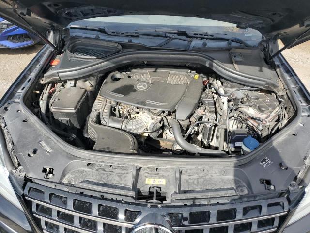 4JGDA5HB8FA478974 - 2015 MERCEDES-BENZ ML 350 4MATIC BLACK photo 11