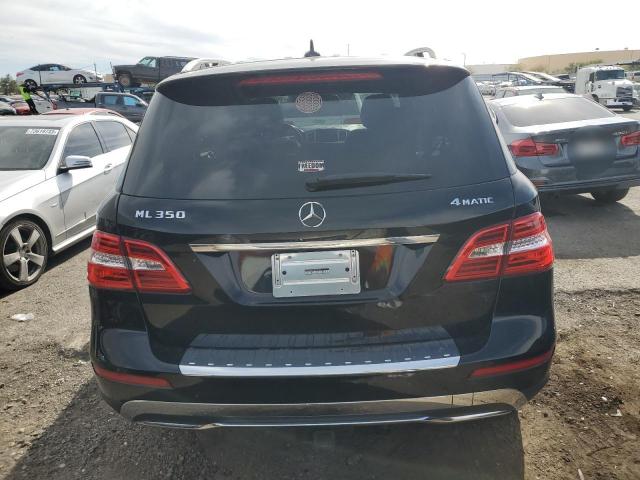4JGDA5HB8FA478974 - 2015 MERCEDES-BENZ ML 350 4MATIC BLACK photo 6