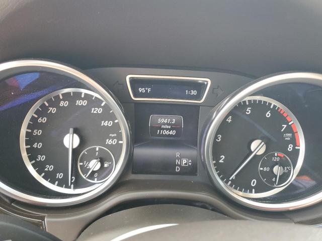 4JGDA5HB8FA478974 - 2015 MERCEDES-BENZ ML 350 4MATIC BLACK photo 9