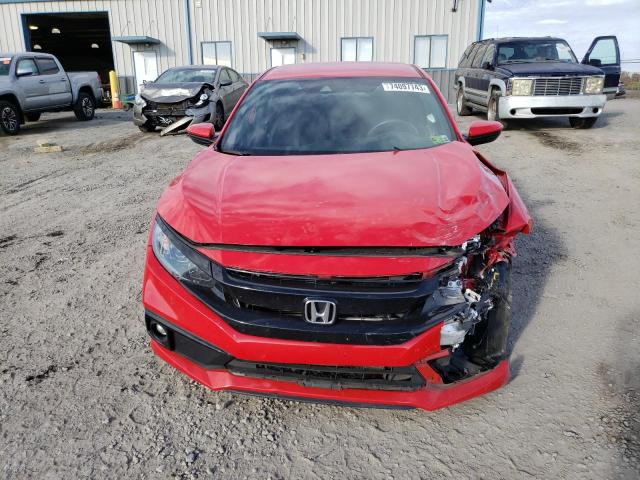 2HGFC2F85KH503842 - 2019 HONDA CIVIC SPORT 红色 照片 5