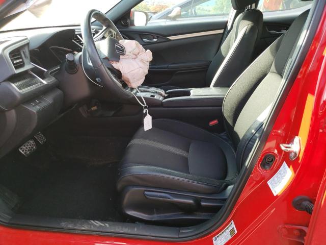 2HGFC2F85KH503842 - 2019 HONDA CIVIC SPORT 红色 照片 7
