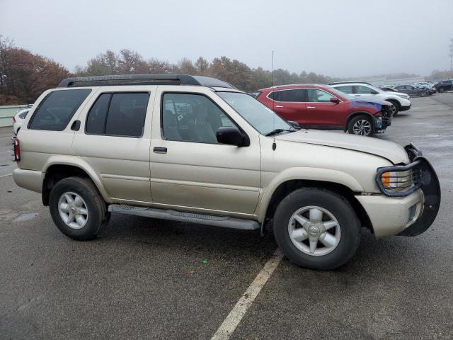 JN8DR09Y42W717571 - 2002 NISSAN PATHFINDER LE BEIGE photo 4