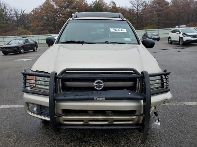 JN8DR09Y42W717571 - 2002 NISSAN PATHFINDER LE BEIGE photo 5