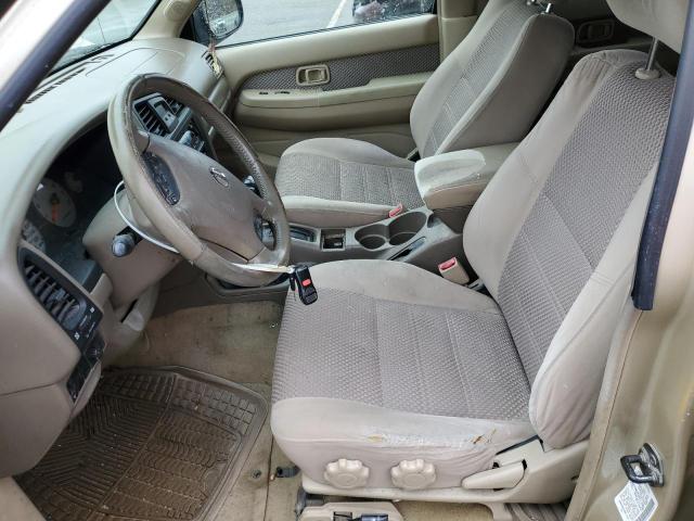 JN8DR09Y42W717571 - 2002 NISSAN PATHFINDER LE BEIGE photo 7