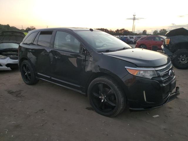 2FMDK4AK9DBB77276 - 2013 FORD EDGE SPORT BLACK photo 4