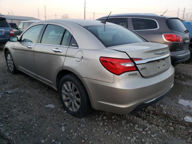 1C3CCBCG7EN236121 - 2014 CHRYSLER 200 LIMITED GOLD photo 2