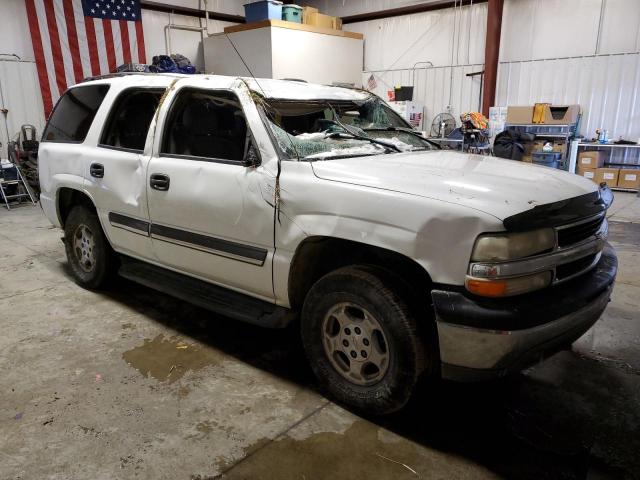 1GNEK13V44J284740 - 2004 CHEVROLET TAHOE K1500 WHITE photo 4