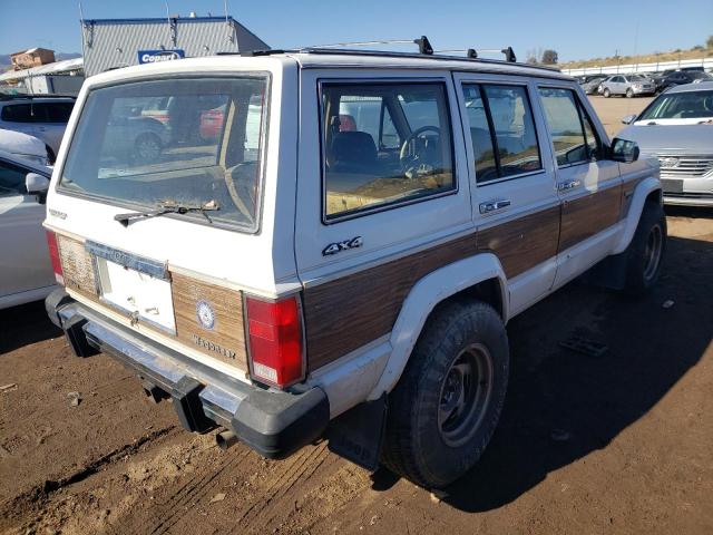 1JCMT7547JT195039 - 1988 JEEP WAGONEER LIMITED WHITE photo 3