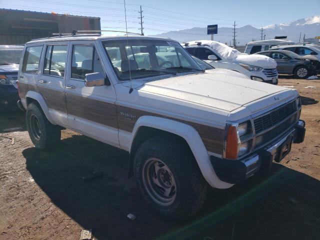 1JCMT7547JT195039 - 1988 JEEP WAGONEER LIMITED WHITE photo 4