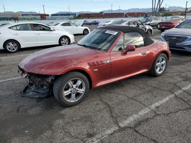 WBACN33441LM02177 - 2001 BMW Z3 2.5 勃艮第红 照片 1