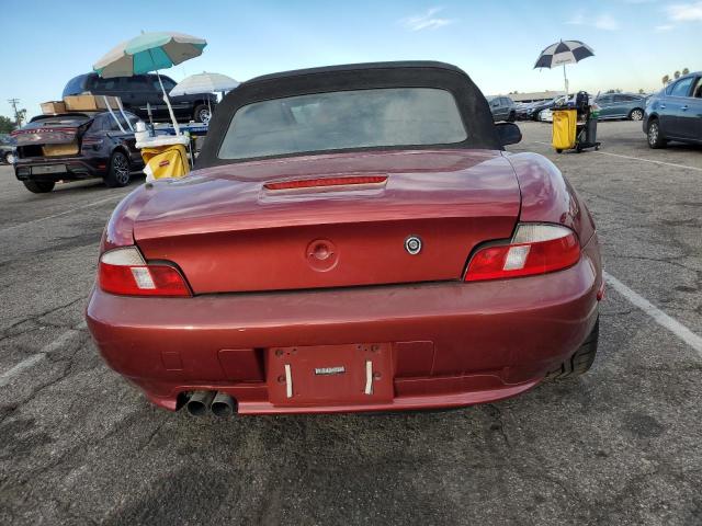 WBACN33441LM02177 - 2001 BMW Z3 2.5 BURGUNDY photo 6