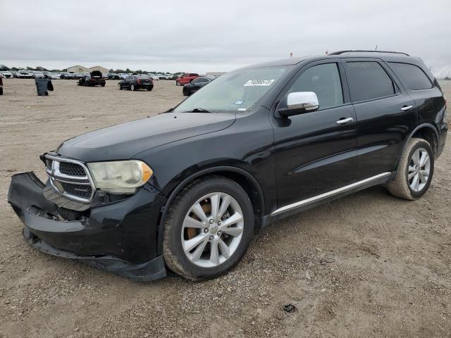 1D4SD4GT1BC651484 - 2011 DODGE DURANGO CREW BLACK photo 1