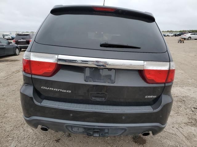 1D4SD4GT1BC651484 - 2011 DODGE DURANGO CREW BLACK photo 6