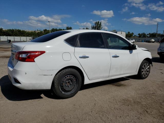 3N1AB7AP2KY366105 - 2019 NISSAN SENTRA S WHITE photo 3