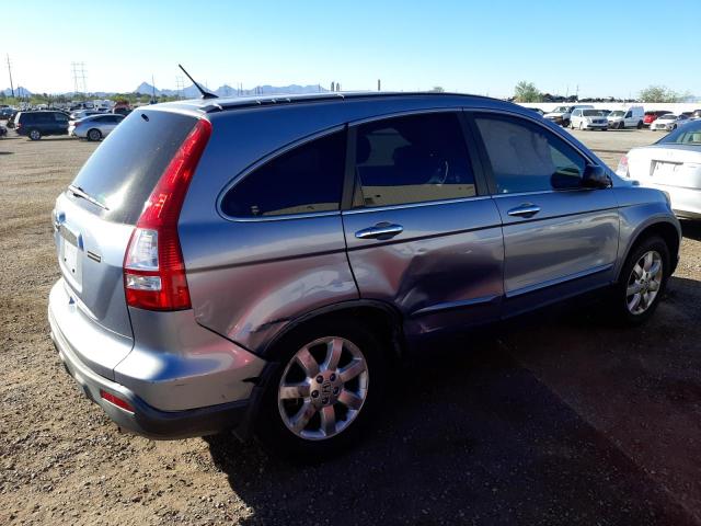 JHLRE48577C054519 - 2007 HONDA CR-V EX SILVER photo 3