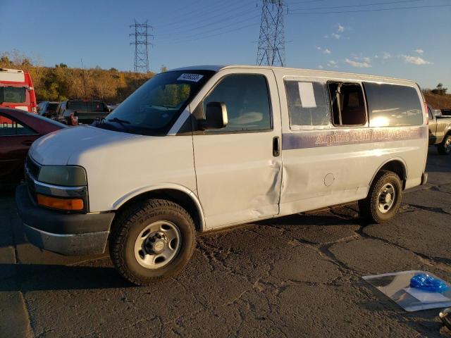 1GA2GYDG7A1144904 - 2010 CHEVROLET EXPRESS G3 LT WHITE photo 1
