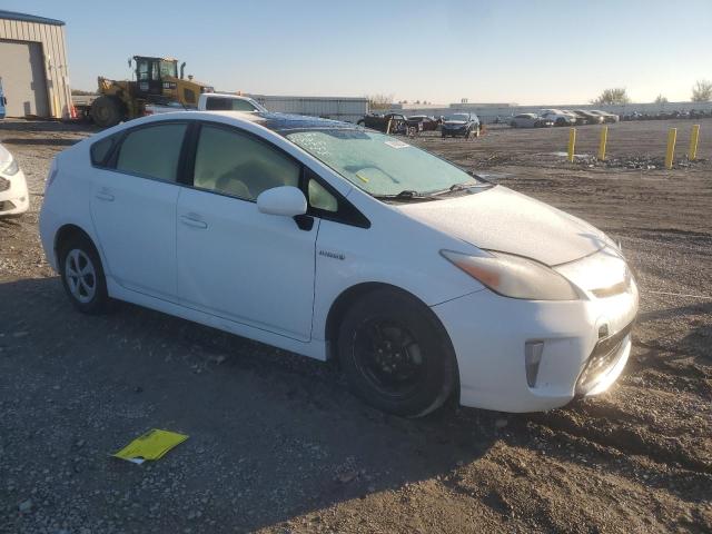 JTDKN3DU5D5606542 - 2013 TOYOTA PRIUS WHITE photo 4