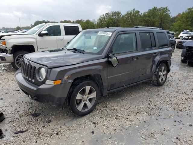 1C4NJPFAXHD134417 - 2017 JEEP PATRIOT LATITUDE CHARCOAL photo 1