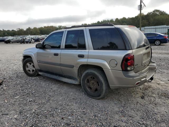 1GNDS13S832278658 - 2003 CHEVROLET TRAILBLAZE GRAY photo 2