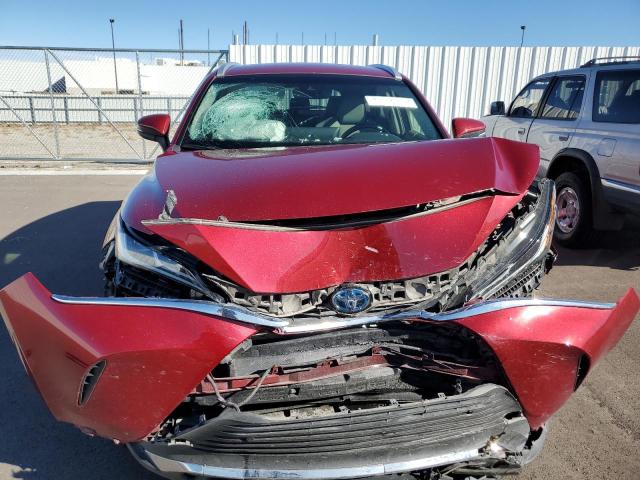 JTEAAAAH1MJ083851 - 2021 TOYOTA VENZA LE RED photo 5