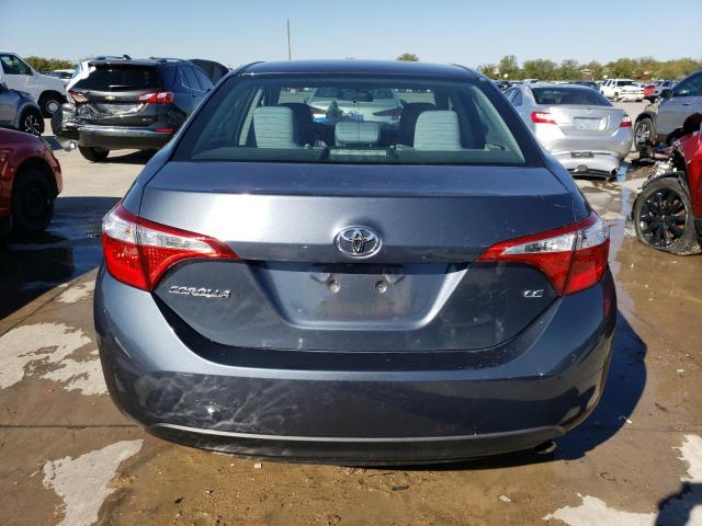 2T1BURHE7GC539345 - 2016 TOYOTA COROLLA L GRAY photo 6