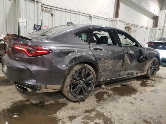 19UUB6F5XMA009856 - 2021 ACURA TLX TECH A გრაფიტი ფოტო 3