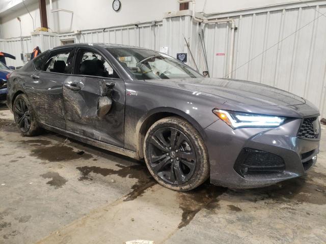 19UUB6F5XMA009856 - 2021 ACURA TLX TECH A გრაფიტი ფოტო 4
