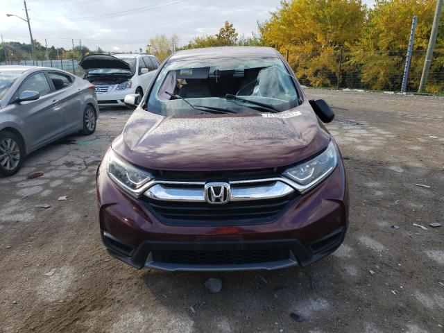 5J6RW6H31HL001542 - 2017 HONDA CR-V LX MAROON photo 5