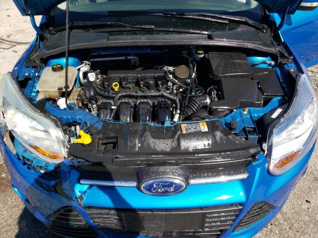 1FADP3F27EL428683 - 2014 FORD FOCUS SE BLUE photo 11