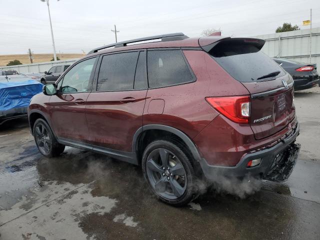 5FNYF8H09KB008803 - 2019 HONDA PASSPORT ELITE BURGUNDY photo 2