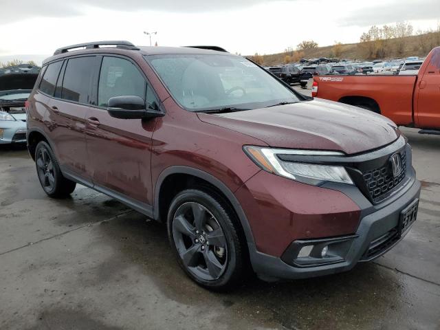 5FNYF8H09KB008803 - 2019 HONDA PASSPORT ELITE BURGUNDY photo 4