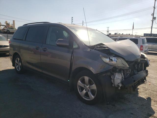 5TDKK3DCXDS354183 - 2013 TOYOTA SIENNA LE GRAY photo 4