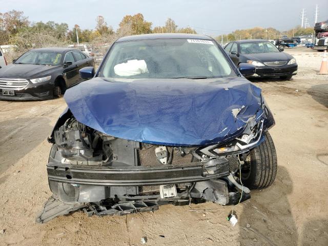 3N1AB7AP1JL643564 - 2018 NISSAN SENTRA S BLUE photo 5