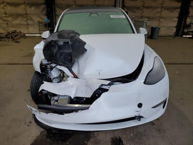 7SAYGDEF4PF738904 - 2023 TESLA MODEL Y WHITE photo 5