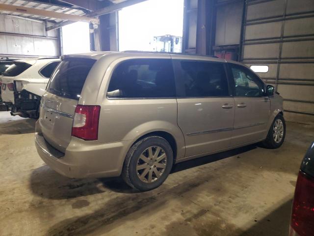 2C4RC1BG9ER125977 - 2014 CHRYSLER TOWN & COU TOURING ოქროსფერი ფოტო 3