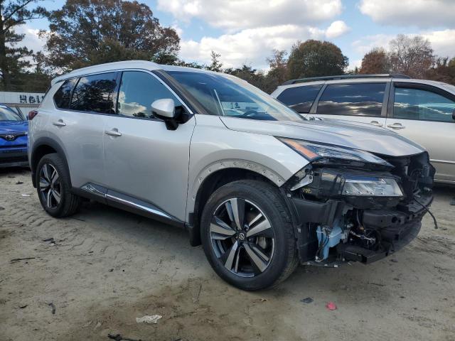 5N1AT3CB3MC683418 - 2021 NISSAN ROGUE SL SILVER photo 4