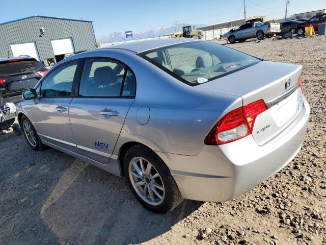 1HGFA465X9L001302 - 2009 HONDA CIVIC GX SILVER photo 2